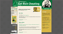 Desktop Screenshot of getrichcheating.com